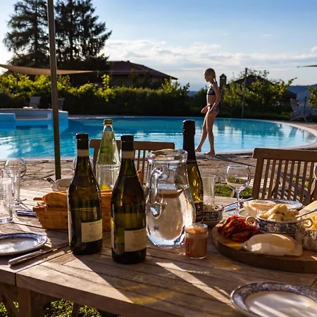 Casa Seta, Cascine Crema Mit Grossem Pool, Pool-, Billard-, Spiel-, Brotbackhaus * Cortemilia